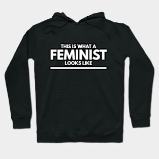 This Is What A Feminist Looks Like - Funny Sayings Hoodie